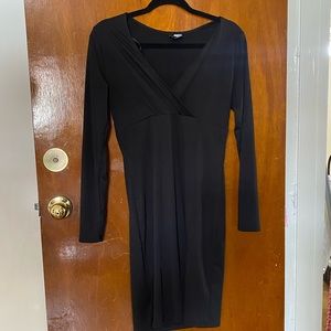 Black Mini Dress w/ Slit